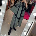 مانتو سوییت چرم دوزی بلند29379