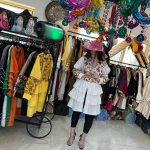 مانتو مزونی گل و بلبل