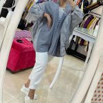 مانتو یاخما کوتاه طاووسی(۱۵۹۰۶)