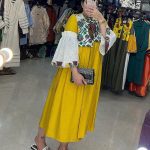 مانتو مزونی خرجکاری آستین خامه دوزی(۱۶۷۷۵)