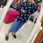 مانتو اسپرت طرح گربه