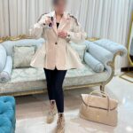 پالتو فوتر ترکیبی گرم بالا(۲۳۵۷۰)