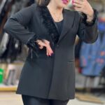 کت مازراتی یقه پر