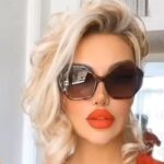 عینک پرادا شش ضلعی