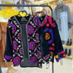 کت  خرجکاری مخمل بدون استر(29595)