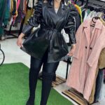 کت پیچک چرم عروسکی(۲۹۷۰۴)