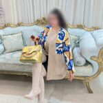 پالتو فوتر آستین خرجکاری(30083)