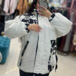 کاپشن ترکیبی پلنگی30707