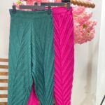 شلوار ژاکارد پلیسه(28803)