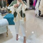 کت لینن آستین ریش(۲۸۷۵۰)