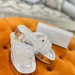 صندل سه حلقه شاین نقره ای