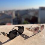 عینگ گوچی دسته طلایی بزرگ