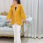 کت تمام خرجکاری لبه طلایی34997