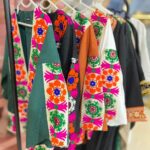 مانتو یقه گلدوزی 36062