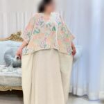 ست دامن و پیراهن لینن خرجکاری(۳۶۳۲۰)