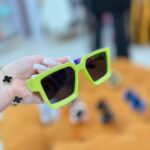 عینک لوییز ویتون بزرگ دسته آبرنگی