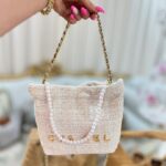 کیف کنفی مرواریدی