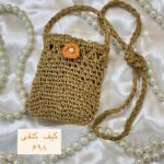 کیف کنفی موبایلی گلدار(۳۷۰۸۱)