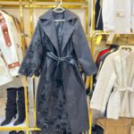 پالتو جین گل برجسته39888