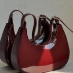 کیف ورنی زرشکی