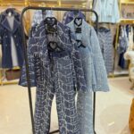 کت جین ریش پولک دار41274