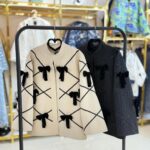 مانتو ژاکارد طرح پاپیون(41454)