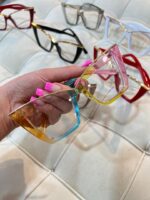 عینک سان لورن طبی رنگین کمانی - Image 6