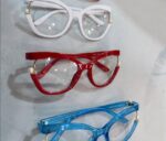 عینک چنل طبی مرواریدی 25981 - Image 7