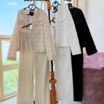 ست کت و شلوار لینن پاپیون42547