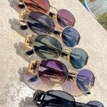 عینک ورساچ فریم طلایی