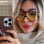 عینک تام فورد بزرگ فریم پلنگی