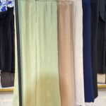 شلوار الیزه میله ای43431