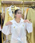 شومیز سفید13613 - Image 2