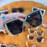 عینک D&G  کنار نگین