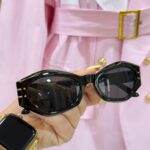 عینک دیور چند ضلعی مشکی