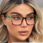 عینک بلوکات فریم پلنگی طبی