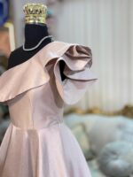 پیراهن مجلسی یقه رومی - Image 2