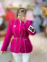 پالتو مخمل ابریشم ضخیم45586 - Image 7