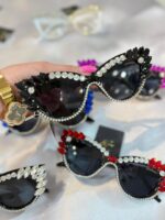 عینک فانتزی نگینی - Image 2