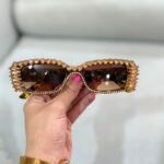 عینک ظریف پلنگی