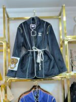 پالتو مخمل ابریشم ضخیم45586 - Image 5