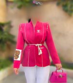 پالتو مخمل ابریشم ضخیم45586 - Image 3