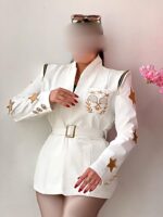 کت جین ضخیم راکت۴۶۱۹۹ - Image 2