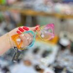 عینک آبرنگی مربع