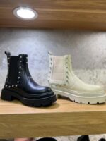 نیم بوت چرم پرچی47239 - Image 3