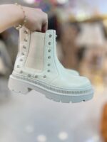 نیم بوت چرم پرچی47239 - Image 4