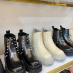 نیم بوت چرم پرچی47239