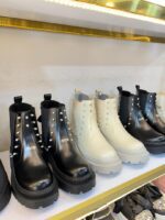 نیم بوت چرم پرچی47239