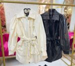 پالتو چرم چهارجیب47349 - Image 5