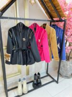 پالتو مخمل ابریشم ضخیم45586 - Image 6